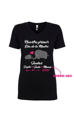 Women's T-Shirt "Nuestro Primer Día de la Madre"