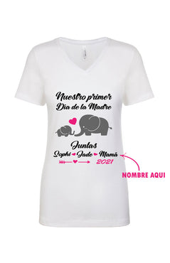 Women's T-Shirt "Nuestro Primer Día de la Madre"