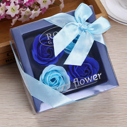 Gift Set "2 boxes of soap rose"
